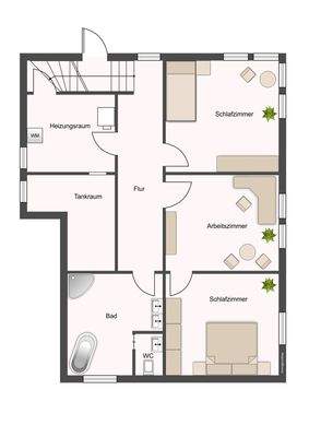 Grundriss Souterrain