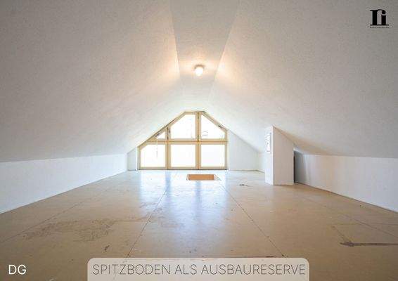 Spitzboden als Aubaureserve