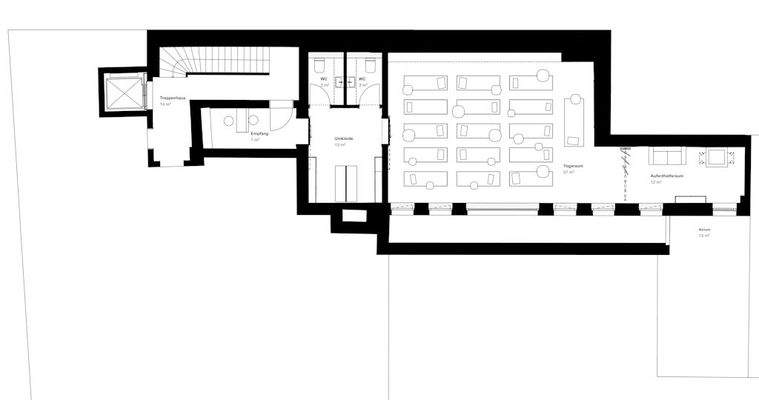 Grundriss Variante 1