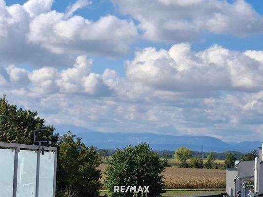 Ausblick von der Dachterrasse