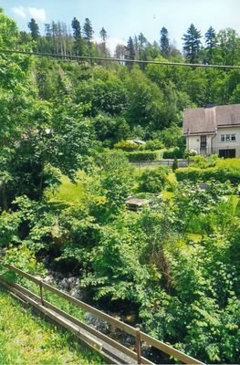 Der &quot;Saarbach&quot; und Landschaft