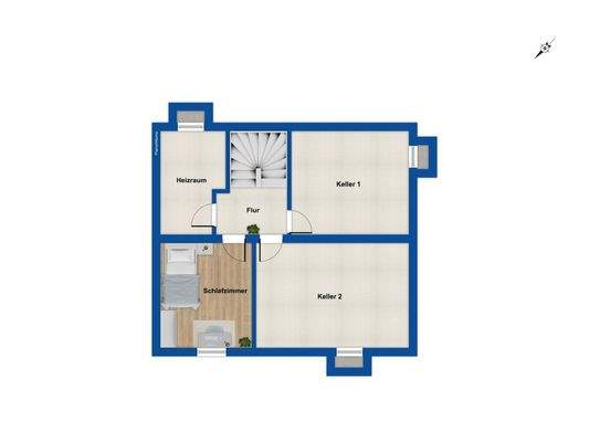 Grundriss Kellergeschoss