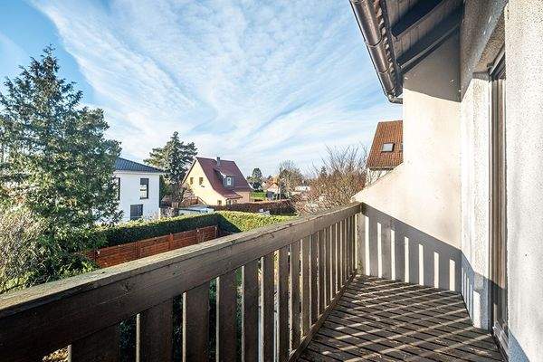 Balkon mit Südwestausrichtung