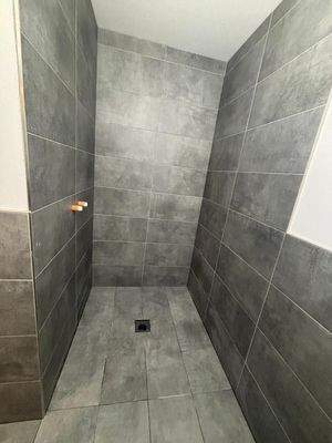 Duschbereich (noch in Arbeit)