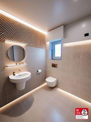 Visualisierung Gäste-WC