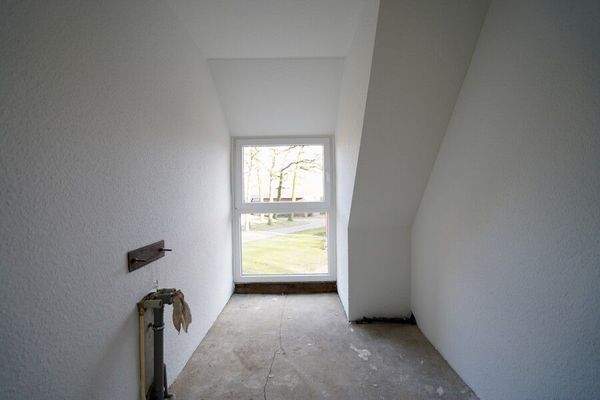 Abstellraum mit Wasseranschlüssen