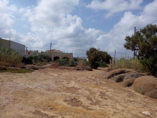 Ein wirklich erstaunliches Grundstück am Meer in Stavros, Chania