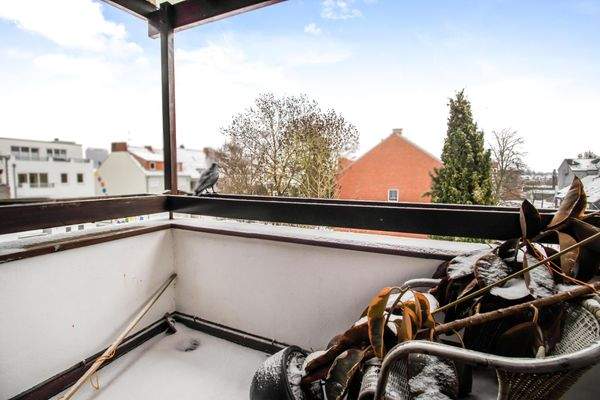 Balkon im Dachgeschoss