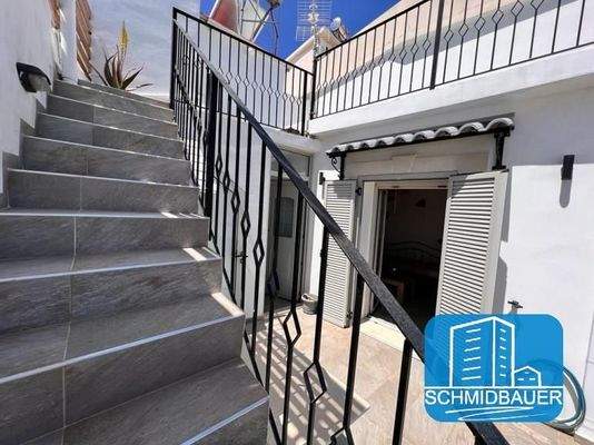 Kreta, Melambes: Schönes Steinhaus mit Bergblick zu verkaufen