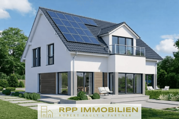 Visualisierung EFH 9 x 12 m mit 1 Vollgeschoss