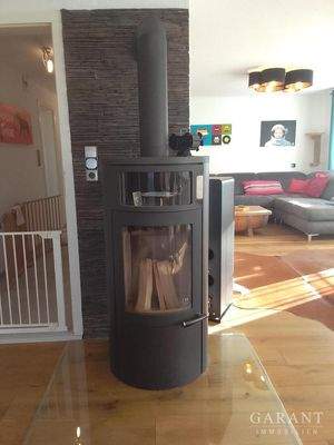 Schwedenofen im Wohnbereich