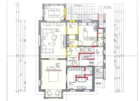 Grundriss Erdgeschoss - Planung