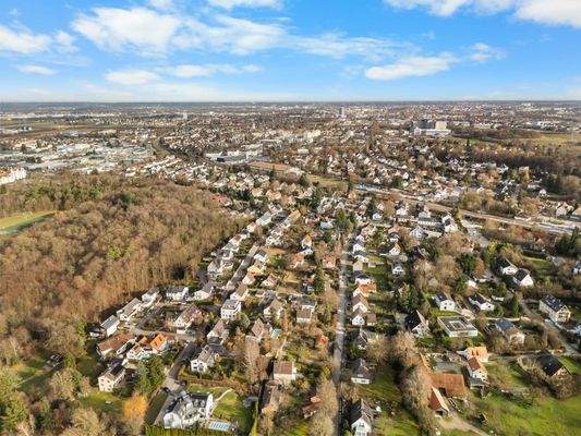 Blick nach Osten, Richtung Augsburg 