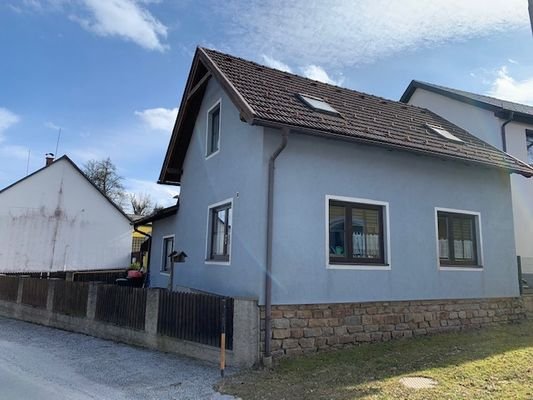 Haus Westansicht