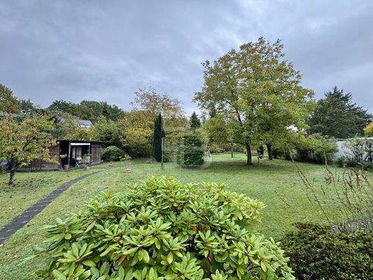 Blick in den eigenen Garten