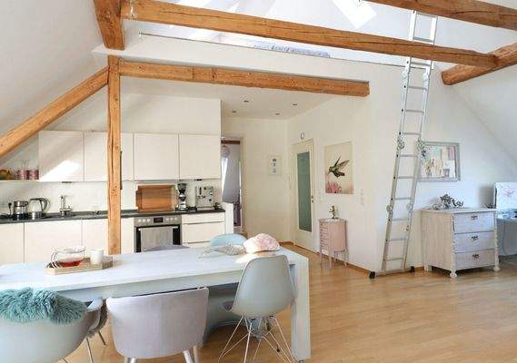 Offener Wohn- Essbereich