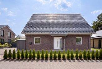 Vordere Hausansicht