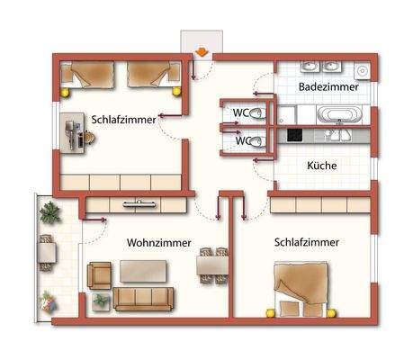 (unverbindliche Illustration)