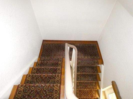 Treppe zum Spitzboden