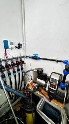 Garage Bewässerungsanlage