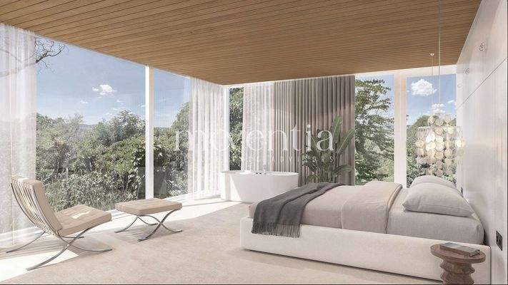 Masterbedroom mit Bad-en-Suite