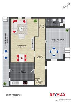 EFH Erdgeschoss unbemaßt