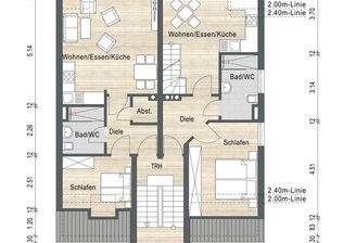 Grundriss 2. Obergeschoss
