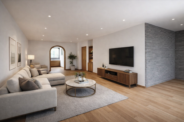 KI generiertes Homestaging