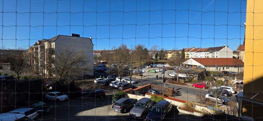 Ausblick Balkon hofseitig