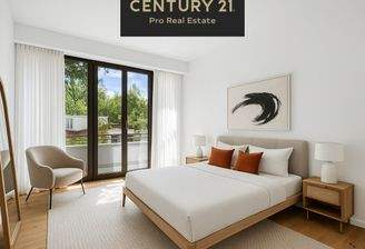 Schlafzimmer möbliert