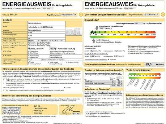Energieausweis Hs 3+4