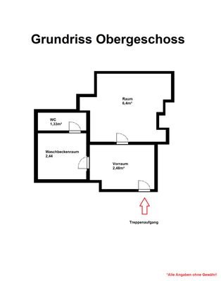 Grundriss Obergeschoss