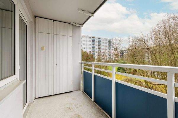 Balkon Südlage &amp; Abstellkammer