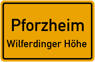 Pforzheim.Wilferdinger+Höhe