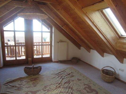 Ausgebautes DG mit Balkon