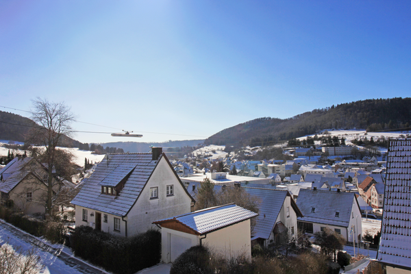 Ausblick vom Dachgeschoss
