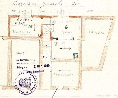 Grundriss Erdgeschoss