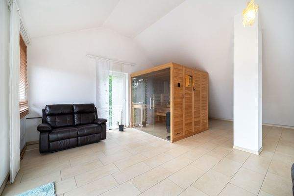 Dachgeschoss mit Fußbodenheizung