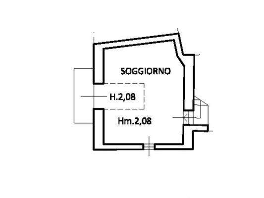 Grundriss obere Etage