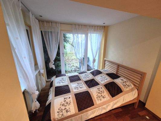 Wohnzimmer mit extra Schlafbereich