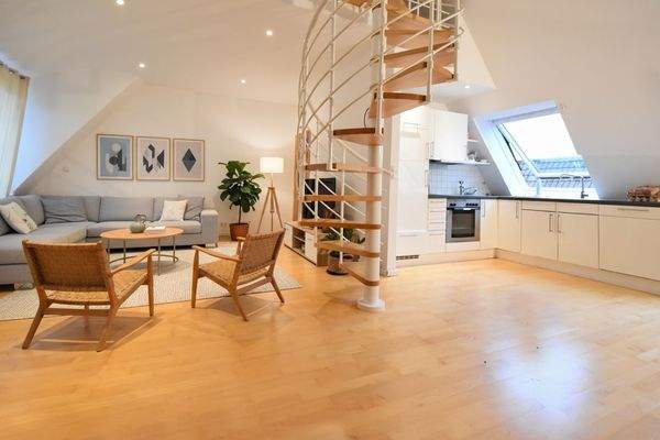 Wohnbereich mit Küche