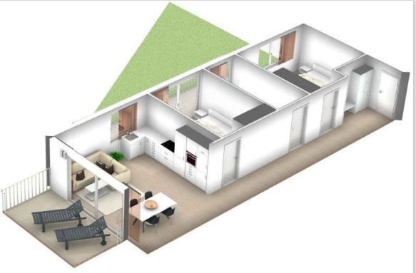 Wohnung Ansicht Plan 