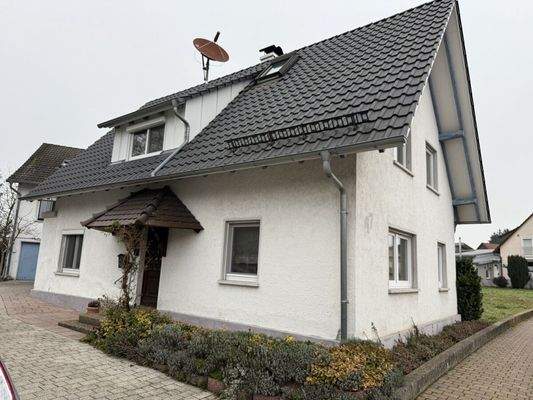 Hausansicht Einfamilienhaus