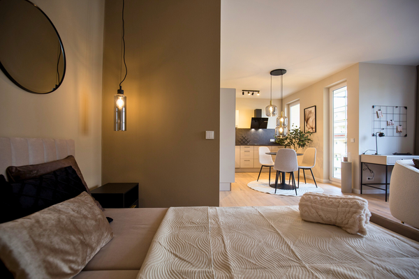 Beispielwohnung Schlafbereich