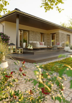 Ext_Winkelbungalow_108_GardenView_Fokus_Materialmix