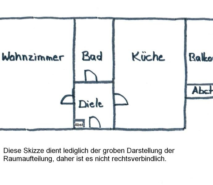 1 Zimmer Wohnung in Düsseldorf (Derendorf)