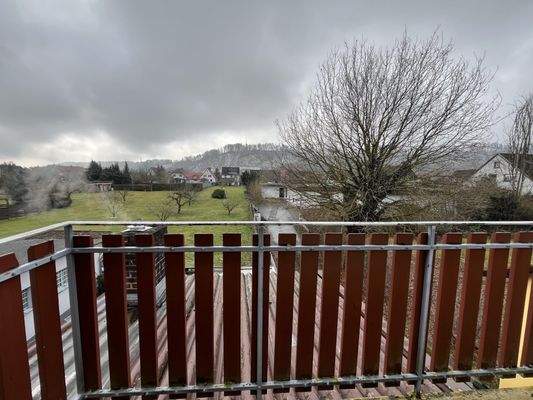 Balkon und Aussicht
