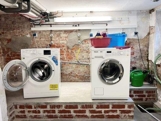 Waschraum für alle 3 Bewohner nutzbar