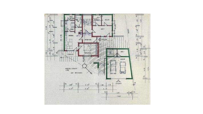 Plan Garage, Keller, ELW