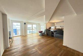 Die geräumige Wohnküche